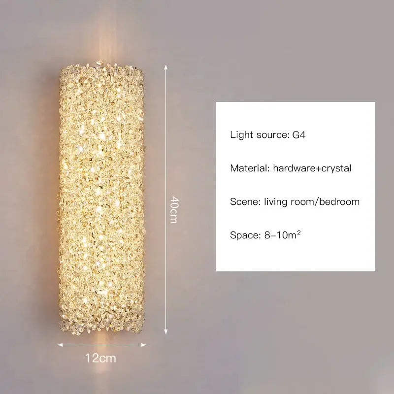 Gold Night Wall Sconce