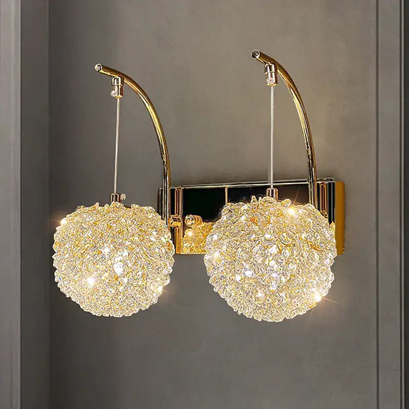Gold Night Wall Sconce