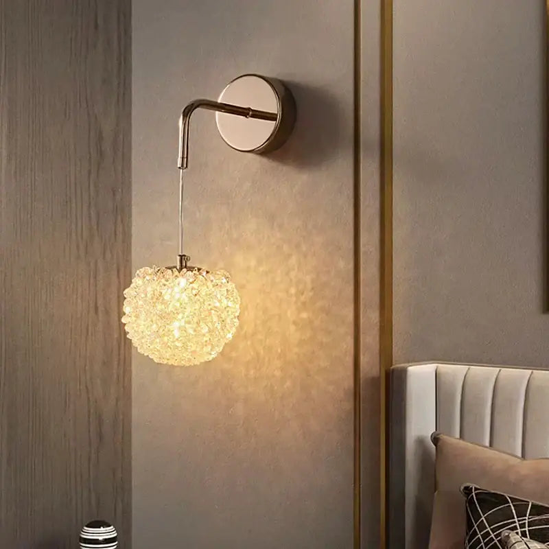 Gold Night Wall Sconce