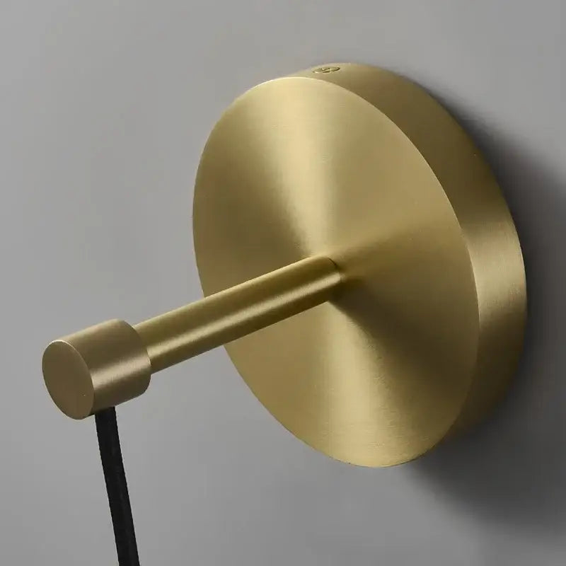 Gold Nordic Wall Sconce for Living Rooms