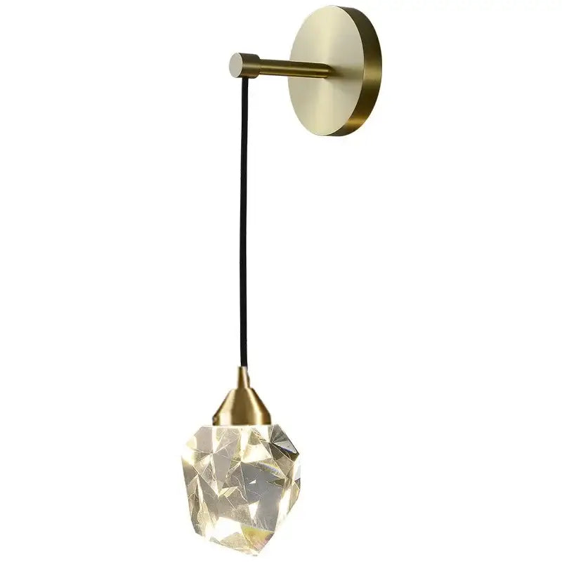 Gold Nordic Wall Sconce for Living Rooms