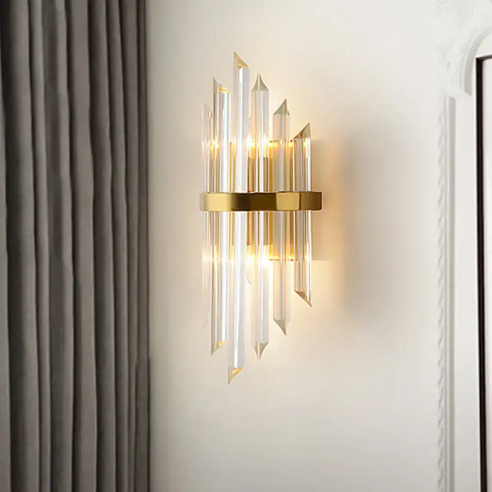 Gold Metal Wall Sconce