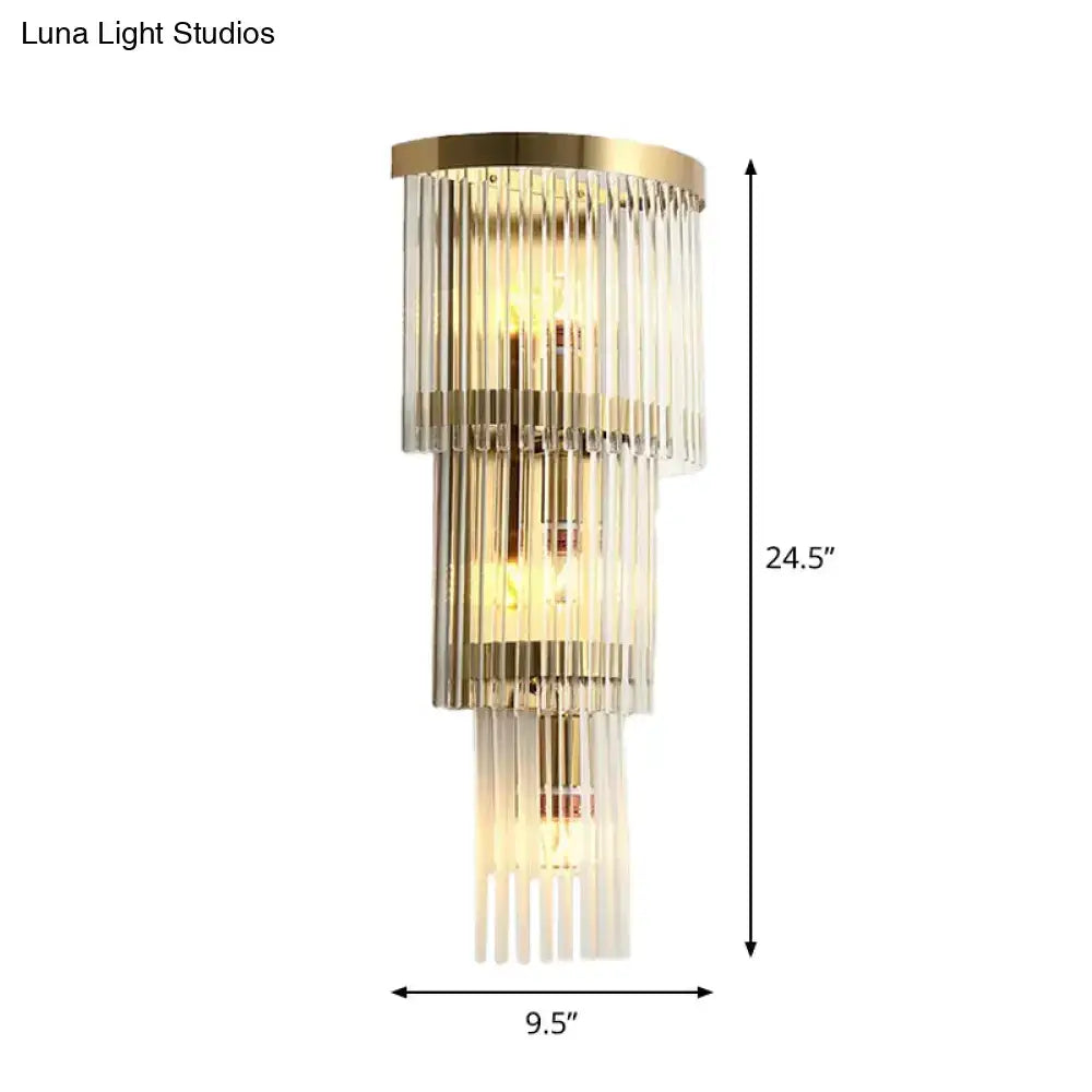 Gold Metal Wall Sconce