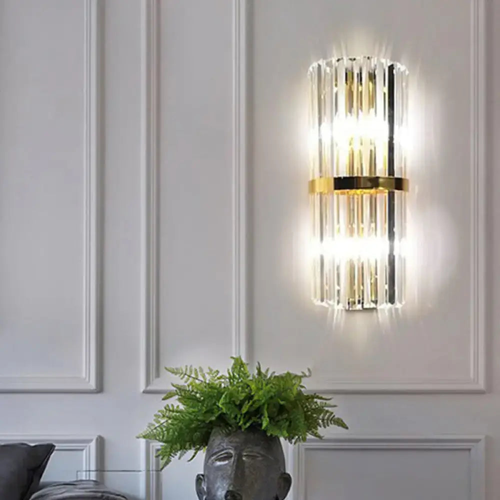 Gold Metal Wall Sconce