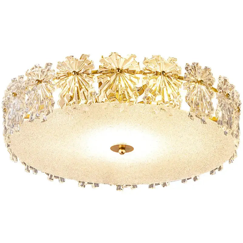 Crystal Maple Leaf Chandelier