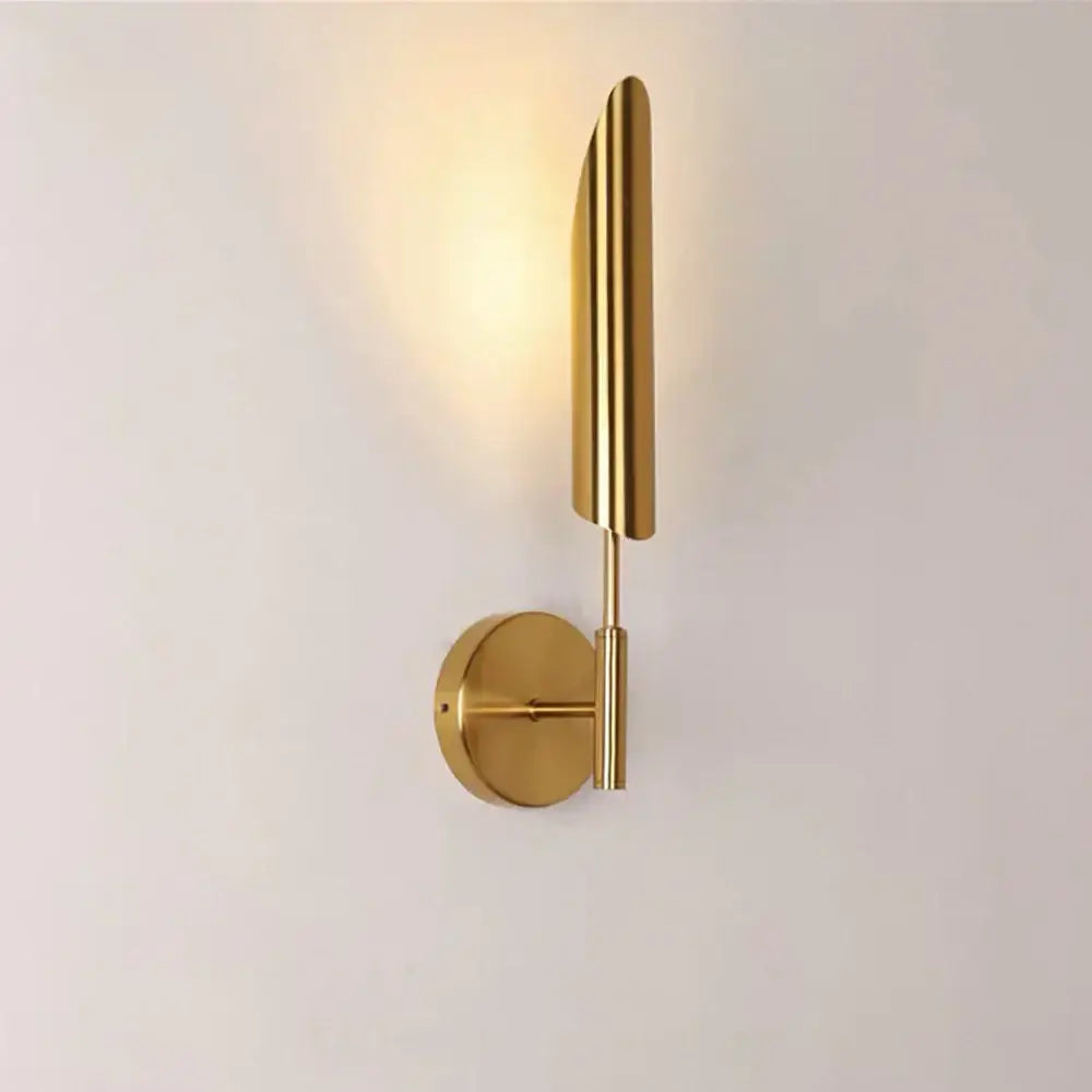 Gold Double Glass Sconce