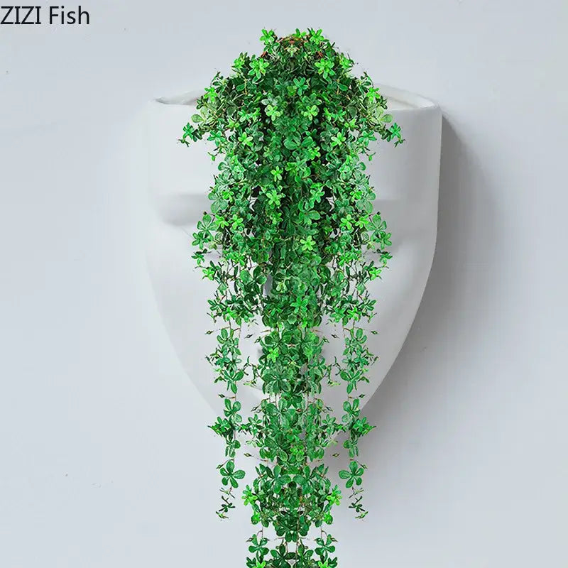 Gold Ceramic Wall Vase