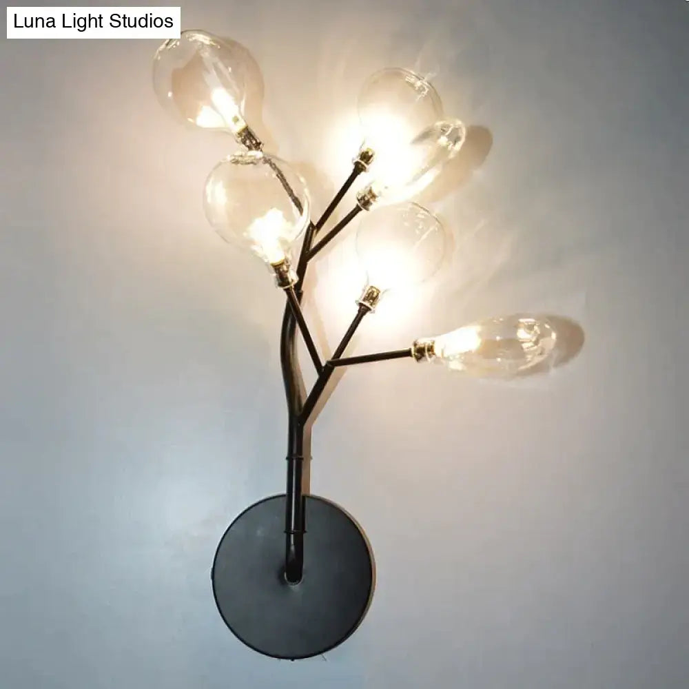 Gold Firefly Branch Wall Light