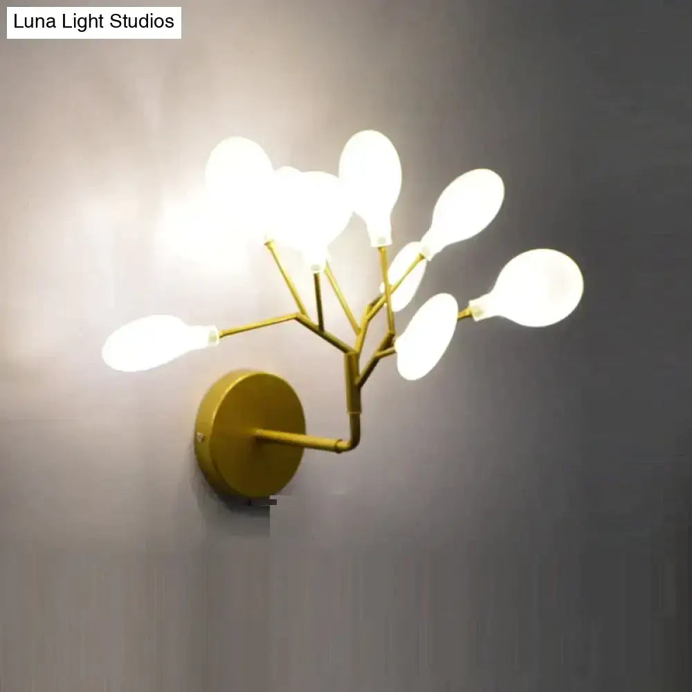Gold Firefly Branch Wall Light