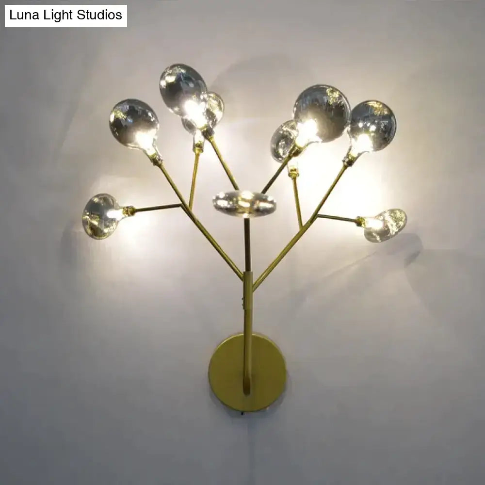 Gold Firefly Branch Wall Light