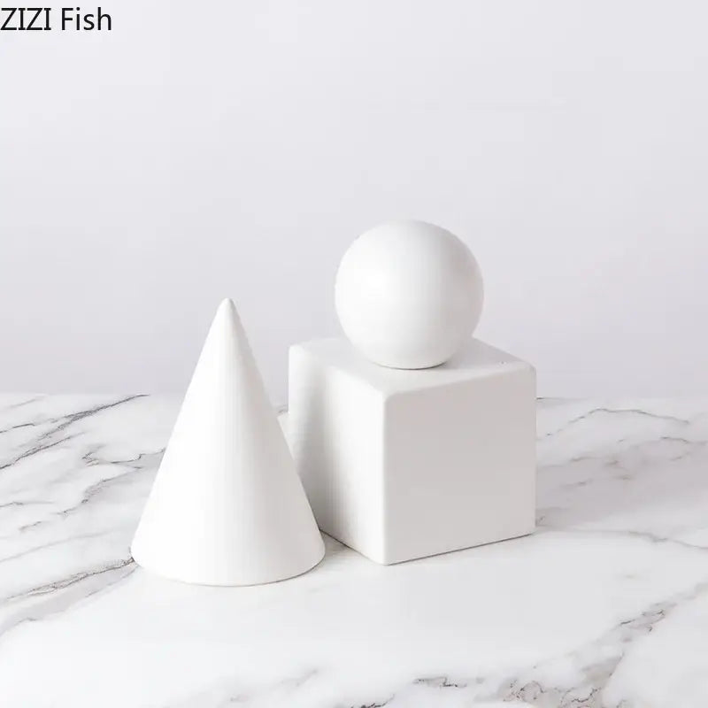 Gold Round Ceramic Sculpture