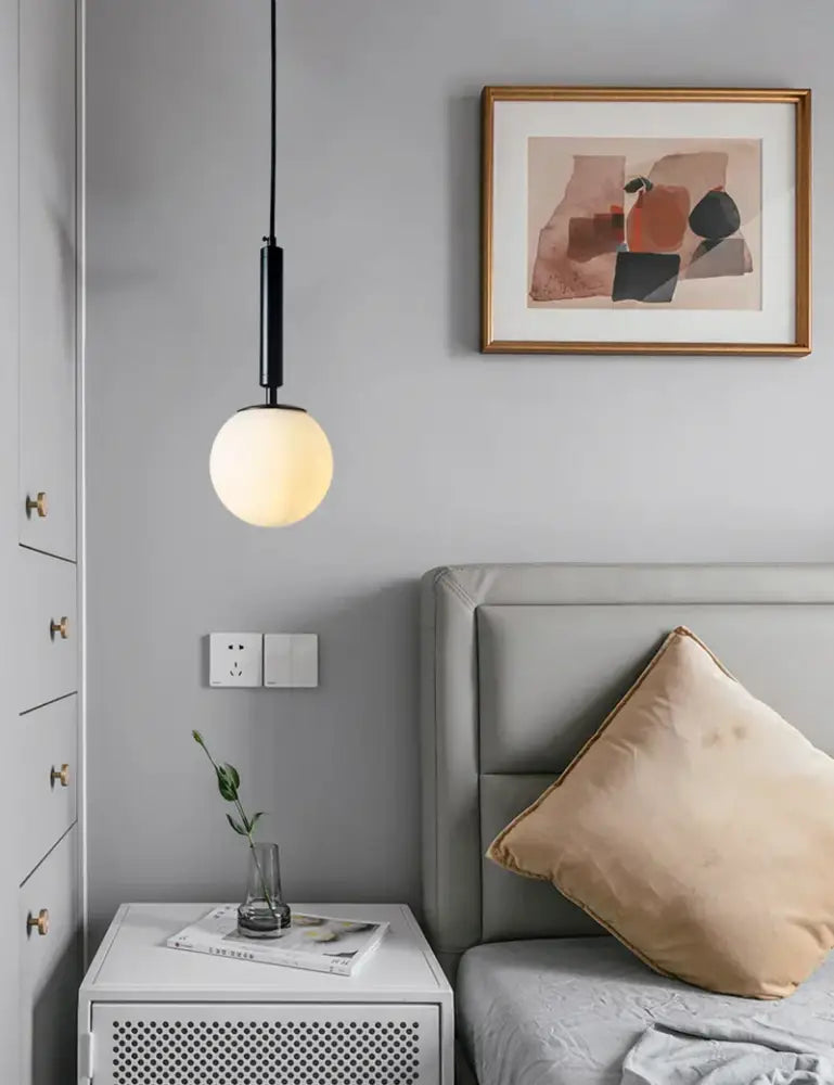 Gold Globe Pendant Lamp