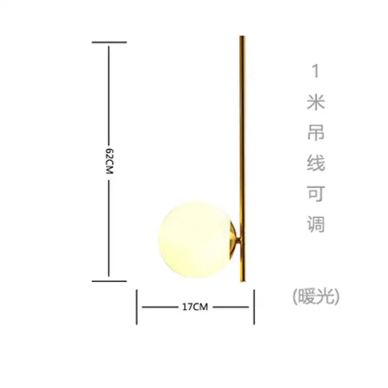 Gold Living Room Pendant