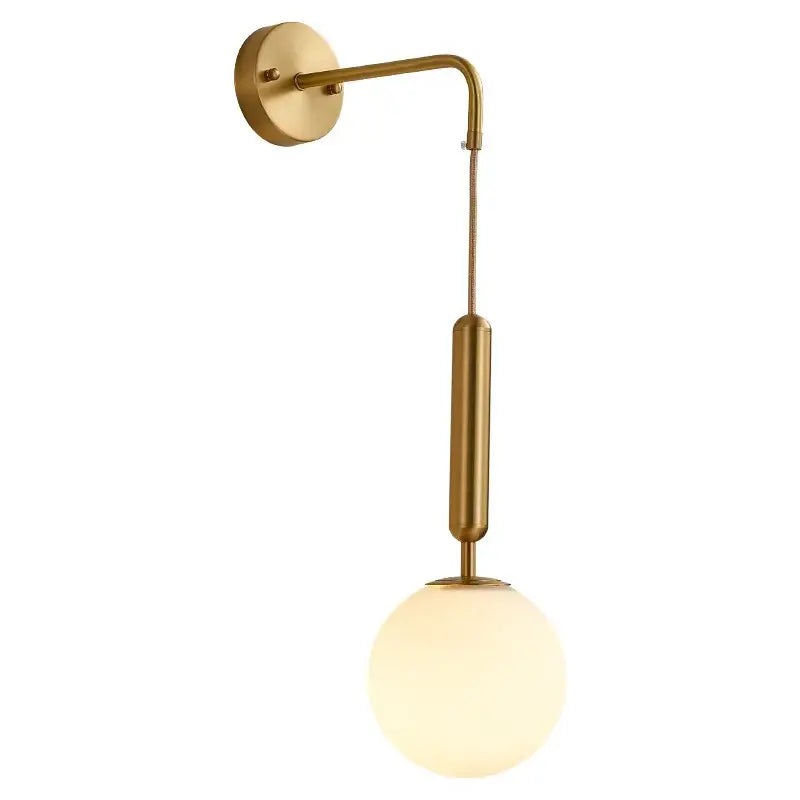 Gold Nordic 20cm Wall Sconce