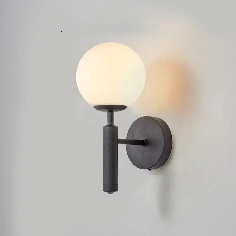 Gold Mirror Living Room Wall Sconce