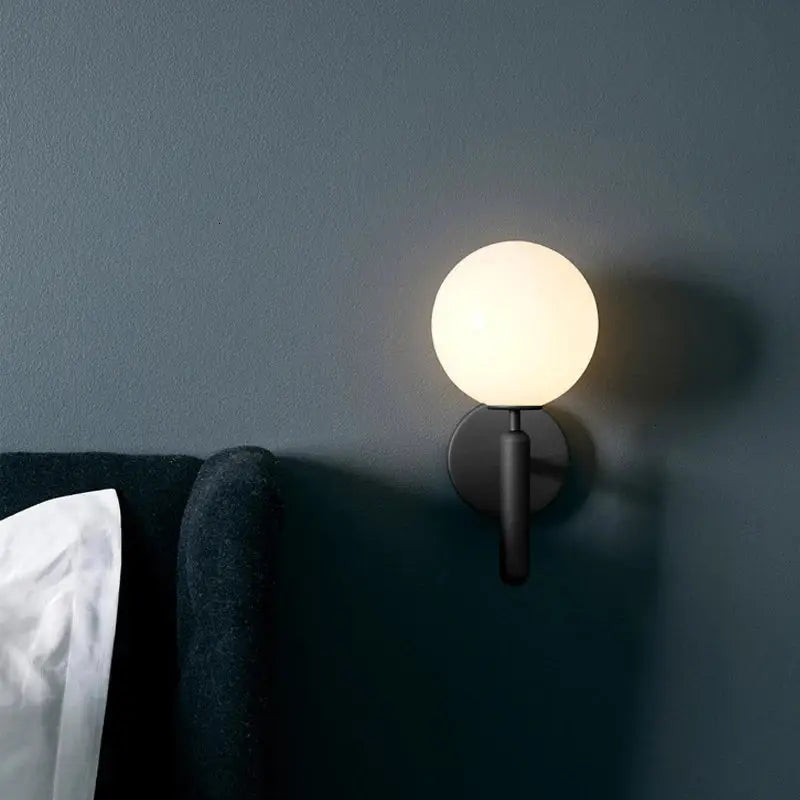 Gold Mirror Living Room Wall Sconce