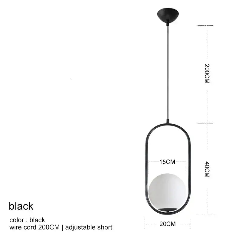 Gold Glass Ball Fixture