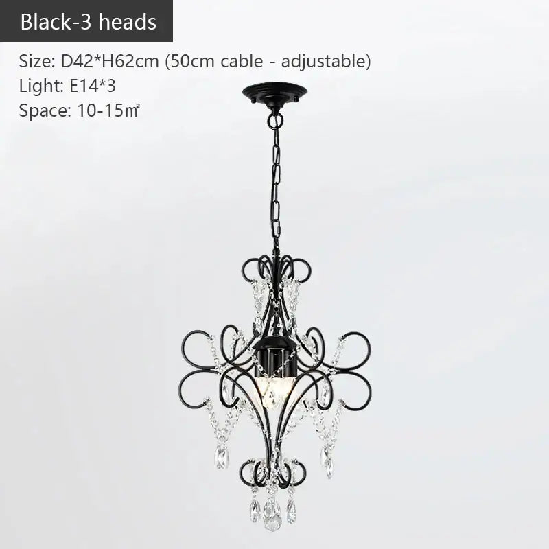 Gold Crystal Chandelier Iron Frame for Dining Spaces