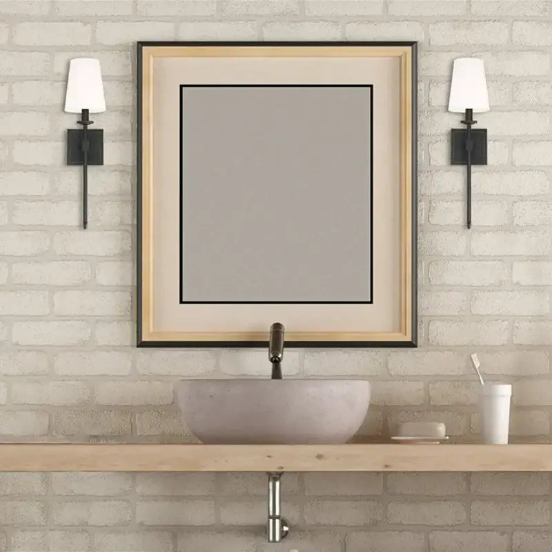 Gold LED Wall Lamp for Bedrooms Chrome Option