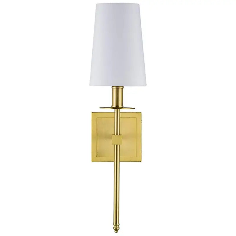 Gold LED Wall Lamp for Bedrooms Chrome Option