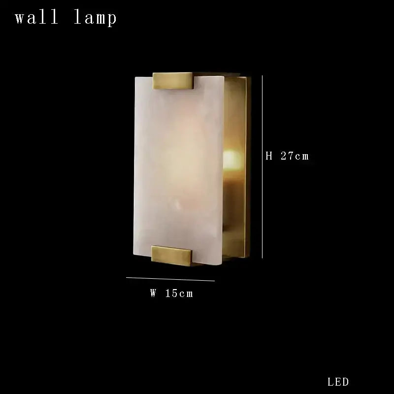 Gold Marble Pendant Light Italian Geometric Design