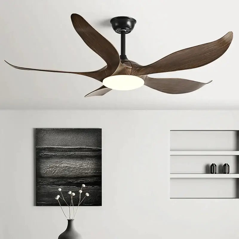 Gold Leaf Ceiling Fan