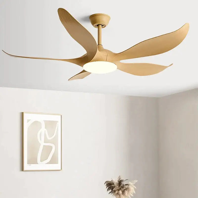 Gold Leaf Ceiling Fan