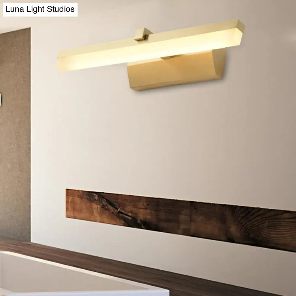 Gold Slim Vanity Sconce