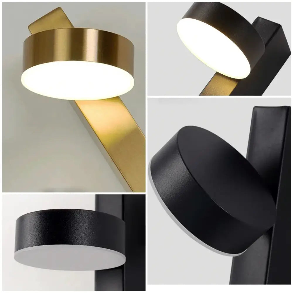 Gold Dimmable LED Sconce