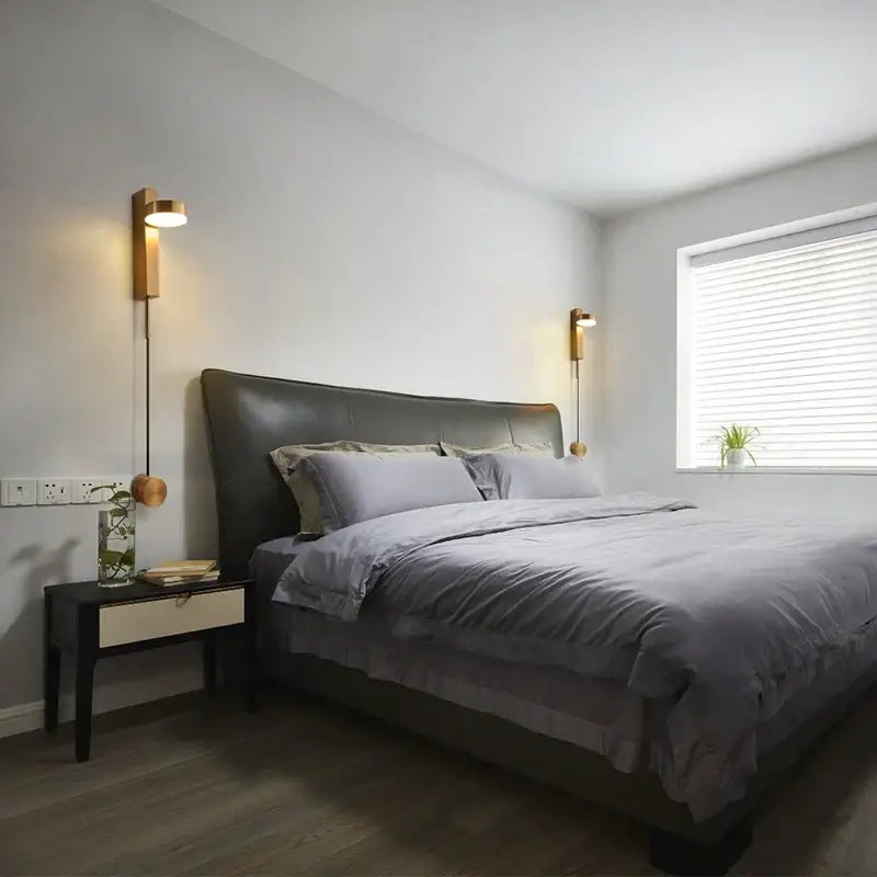 Gold Dimmable LED Sconce