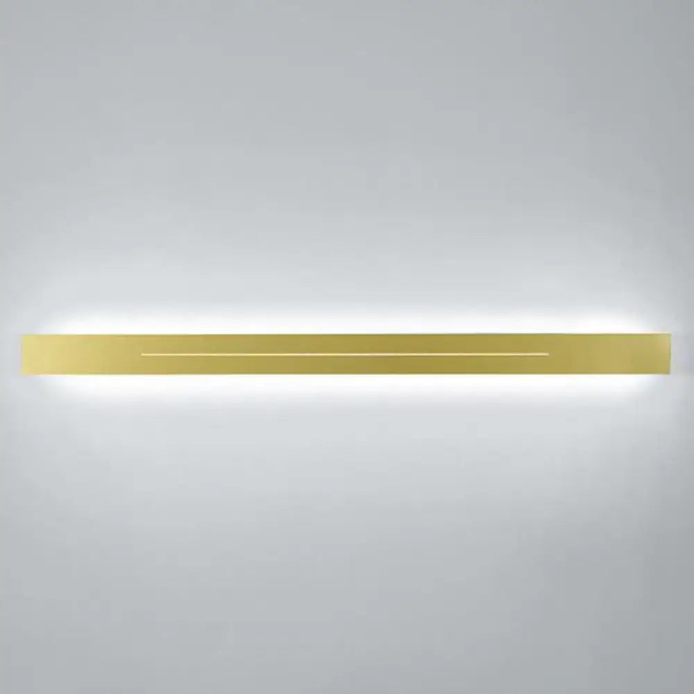 Gold Linear Wall Sconce