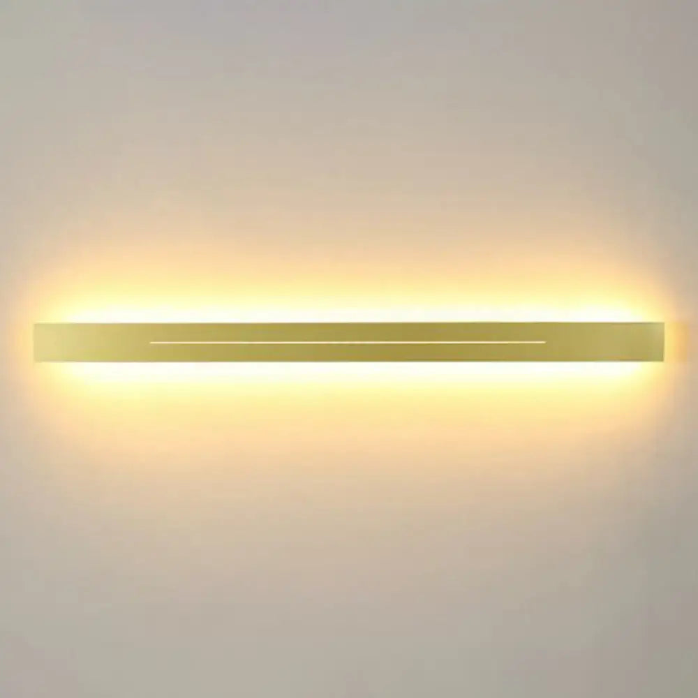 Gold Linear Wall Sconce