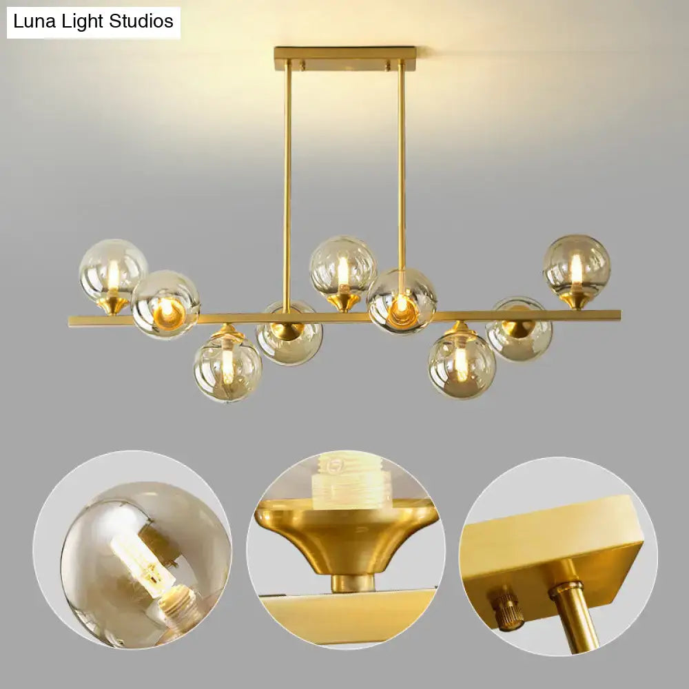 Gold Amber Island Light