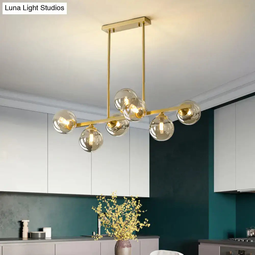 Gold Amber Island Light