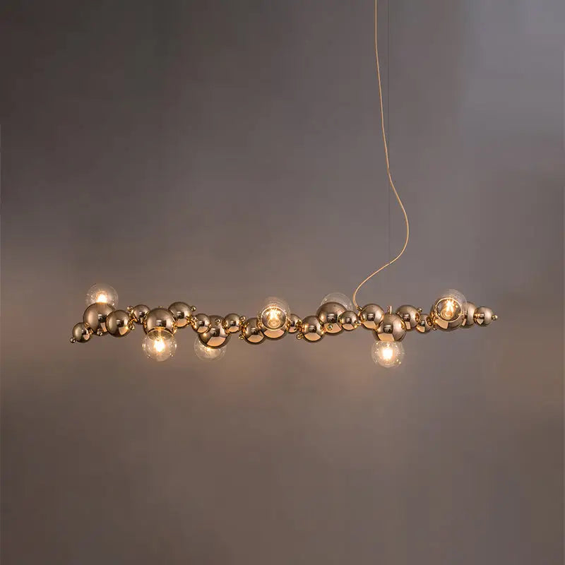Gold Arched Ceiling Light