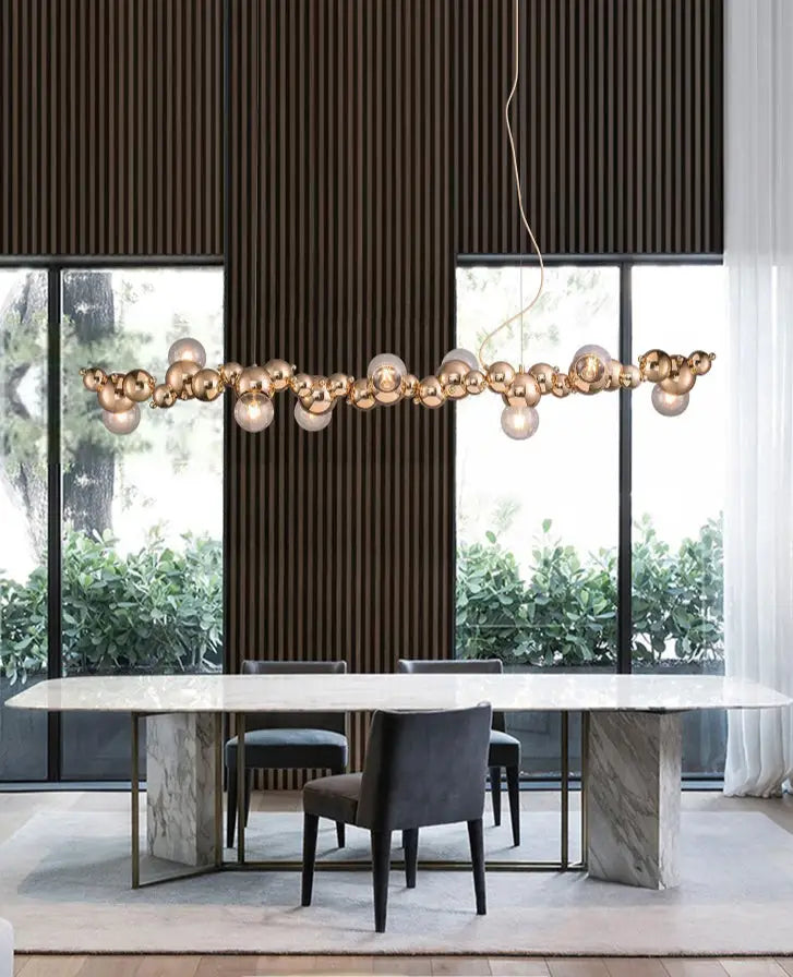Gold Arched Ceiling Light