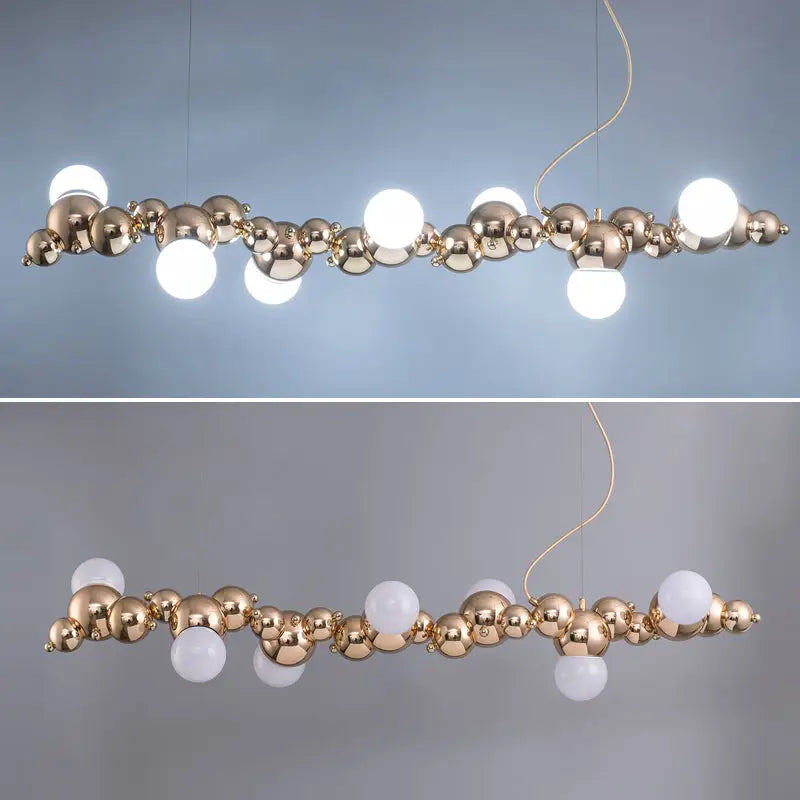Gold Arched Ceiling Light
