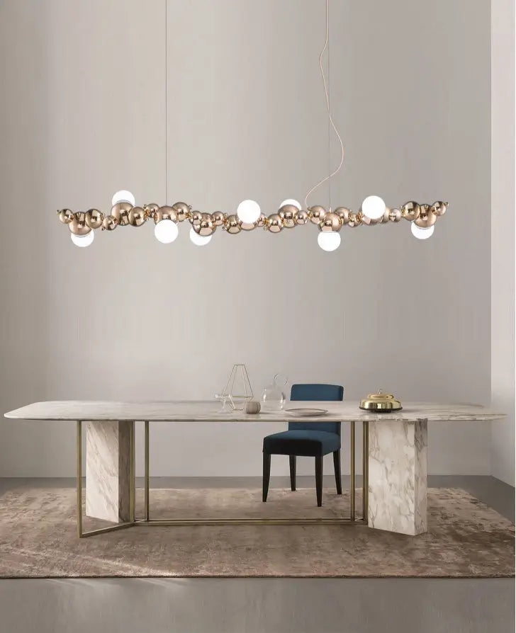 Gold Arched Ceiling Light