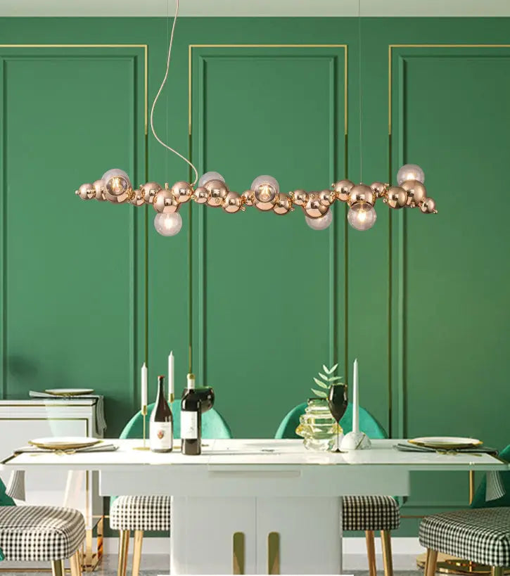 Gold Arched Ceiling Light