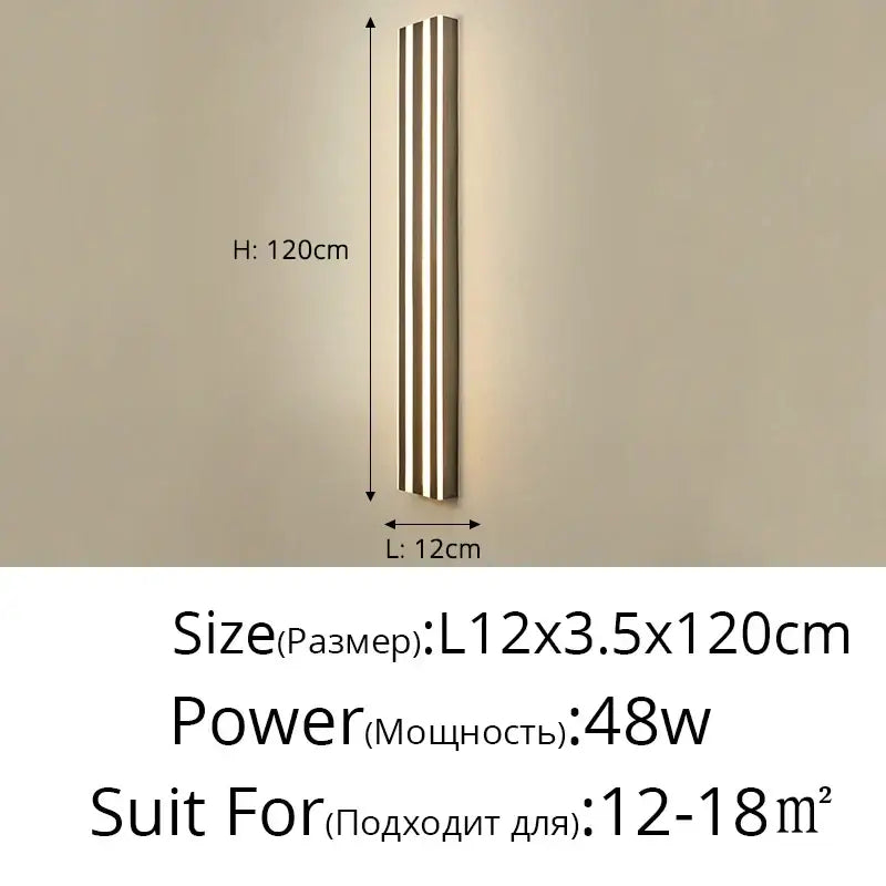 Gold Minimalist LED Lamp