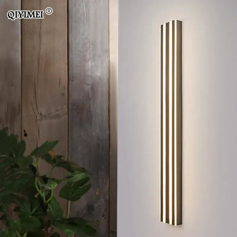 Gold Minimalist LED Lamp