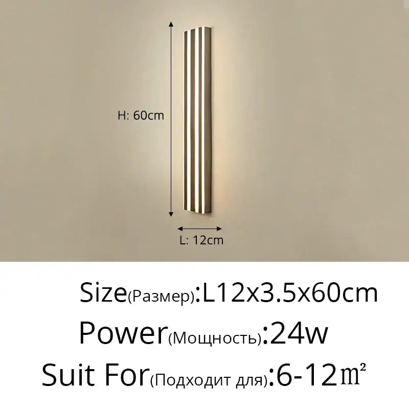 Gold Minimalist LED Lamp
