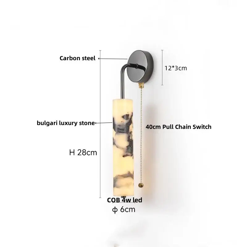 Gold Mushroom Wall Lamp