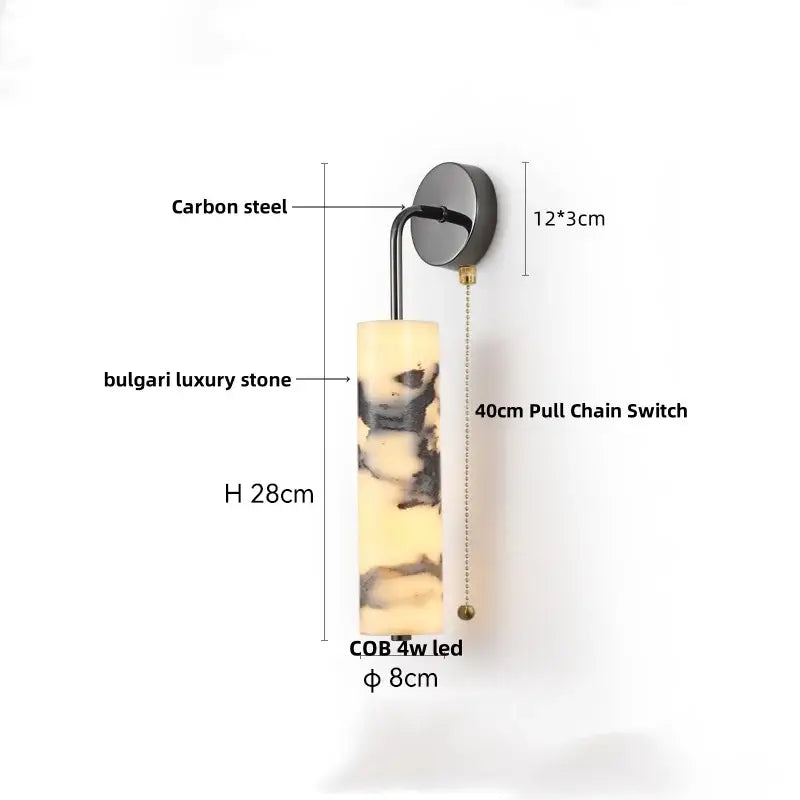 Gold Mushroom Wall Lamp