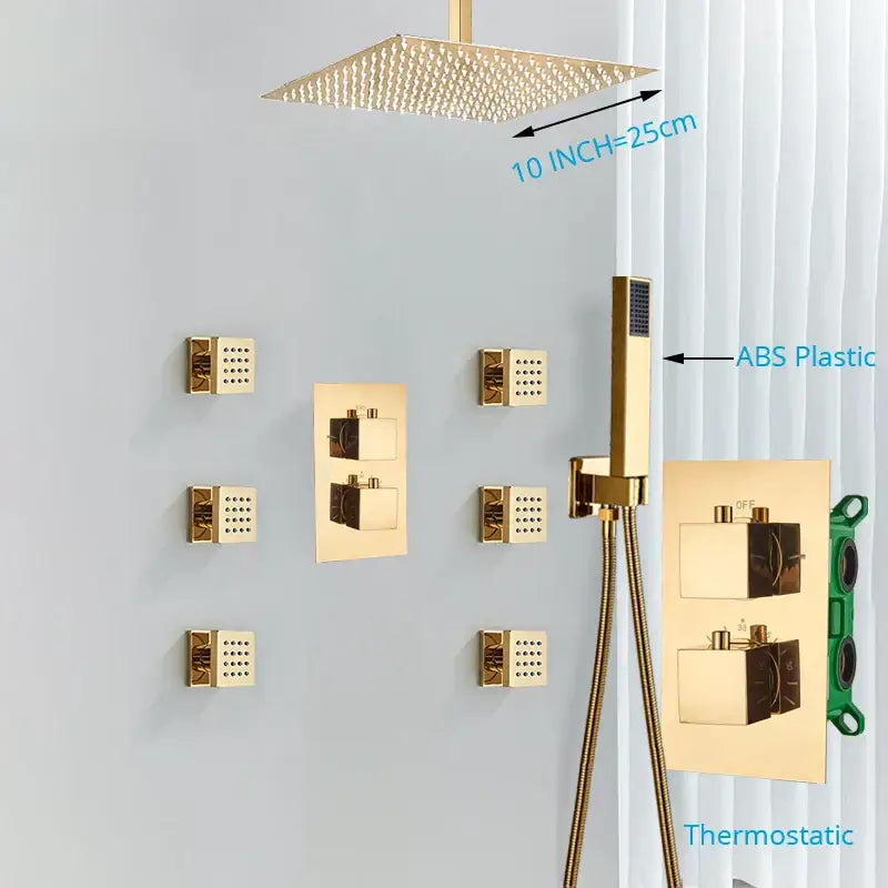 Gold Massage Shower System