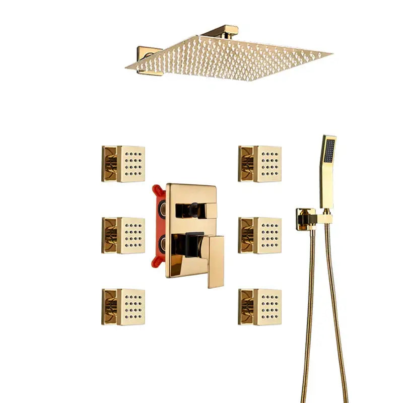Gold Massage Shower System