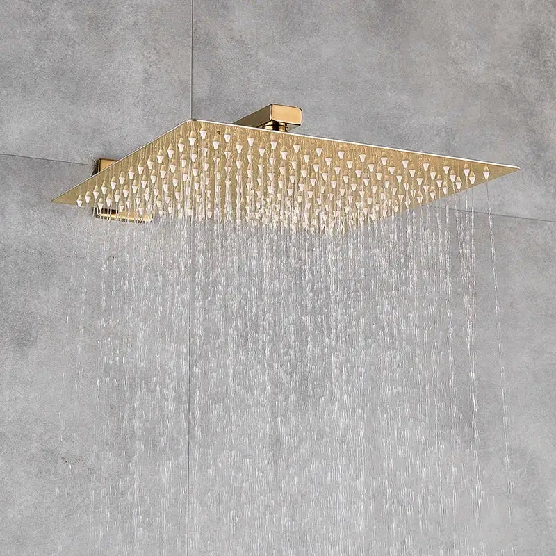 Gold Handheld Shower System