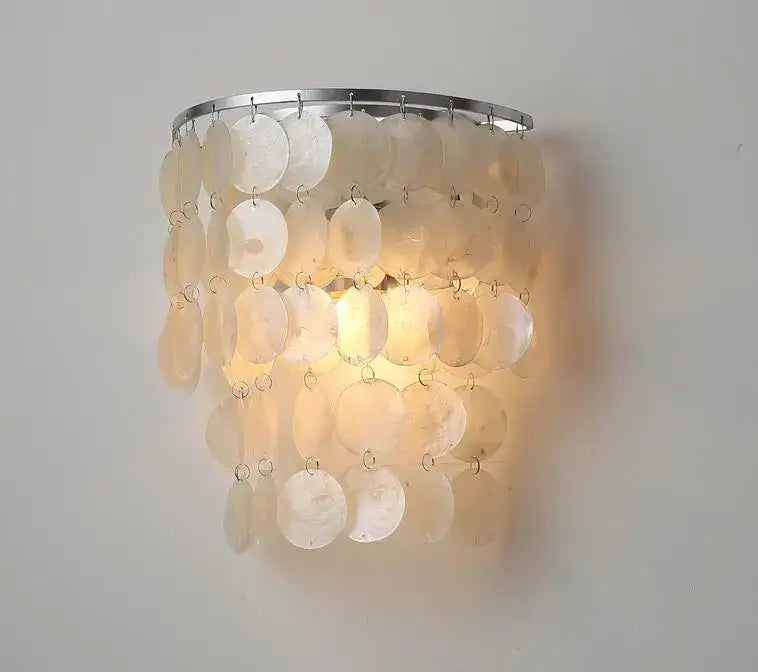 Gold Shell Chandelier