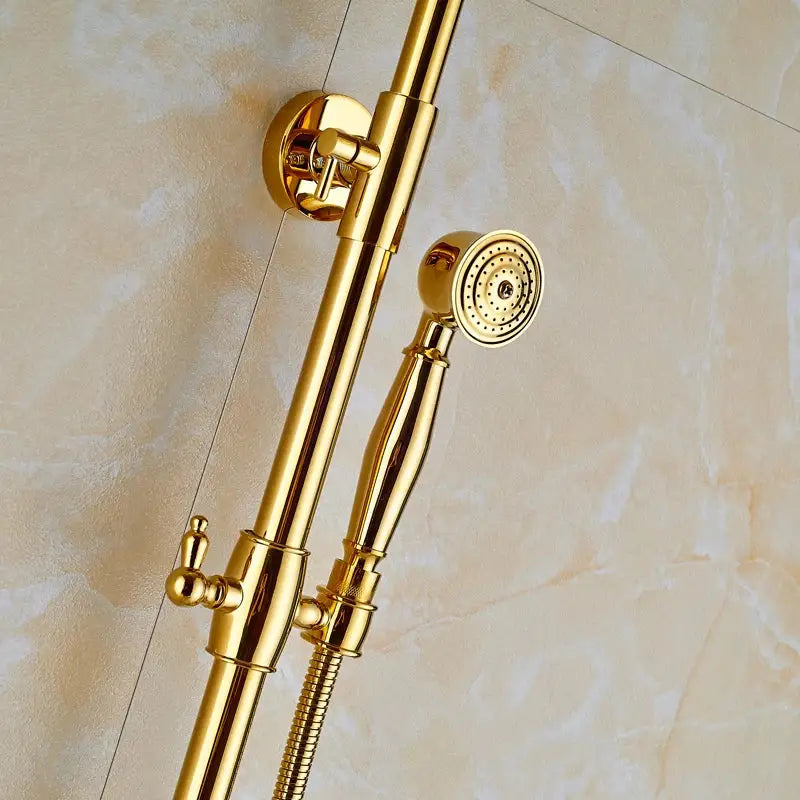 Gold Mixer Shower Taps