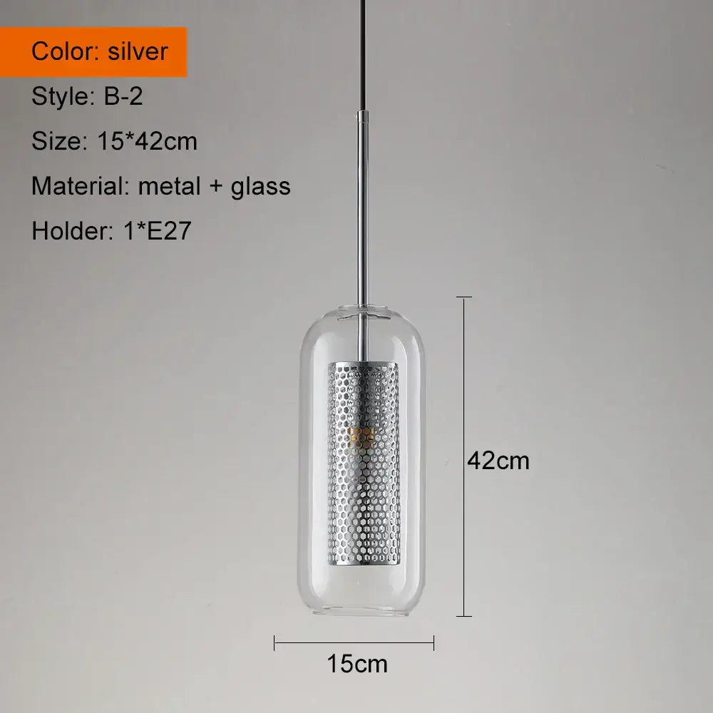 Gold Honeycomb Pendant Light